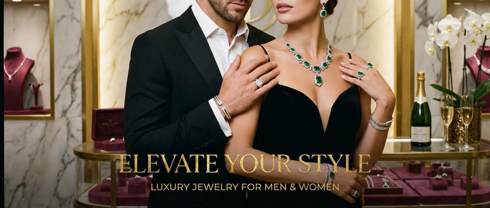 Luxury jewelry collection for men and women