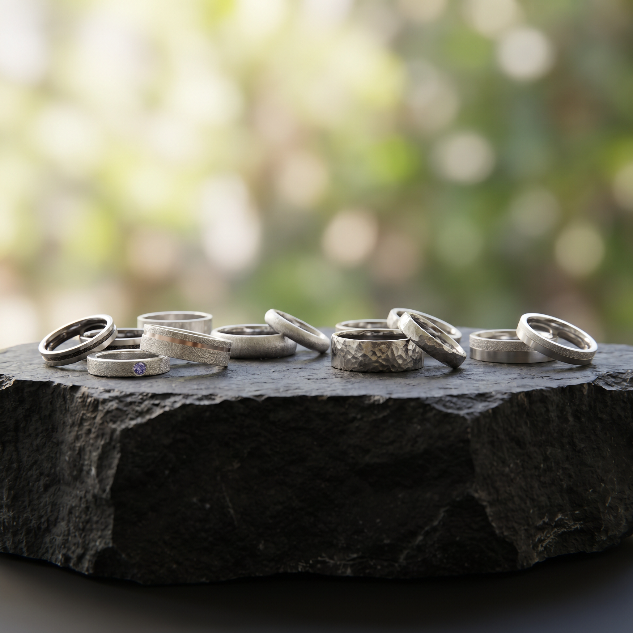 Minimalist rings featuring clean designs, simple bands, and understated elegance.
