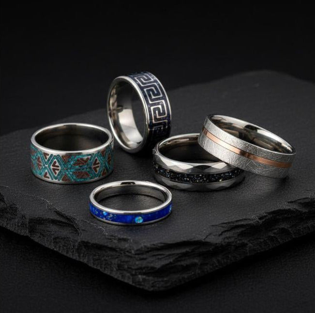 Curated collections of handcrafted rings, wedding bands, and modern designs by Venus Rings.